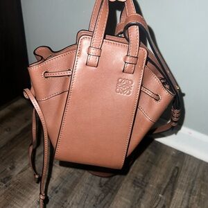 Loewe Tan Mini Bag with Geometric Design